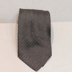 Robert Talbot Best in Class Parisian Hand Sewn Men's Silk Tie Gray/Black